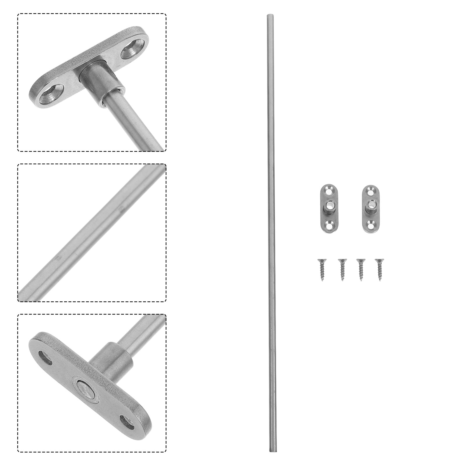 File Cabinet - แท่งแขวนแฟ้มสเตนเลสสตีล 30 ซม. แข็งแรงทนทาน สำหรับจัดระเบียบแฟ้มในตู้เก็บเอกสารและลิ้นชักสำนักงาน