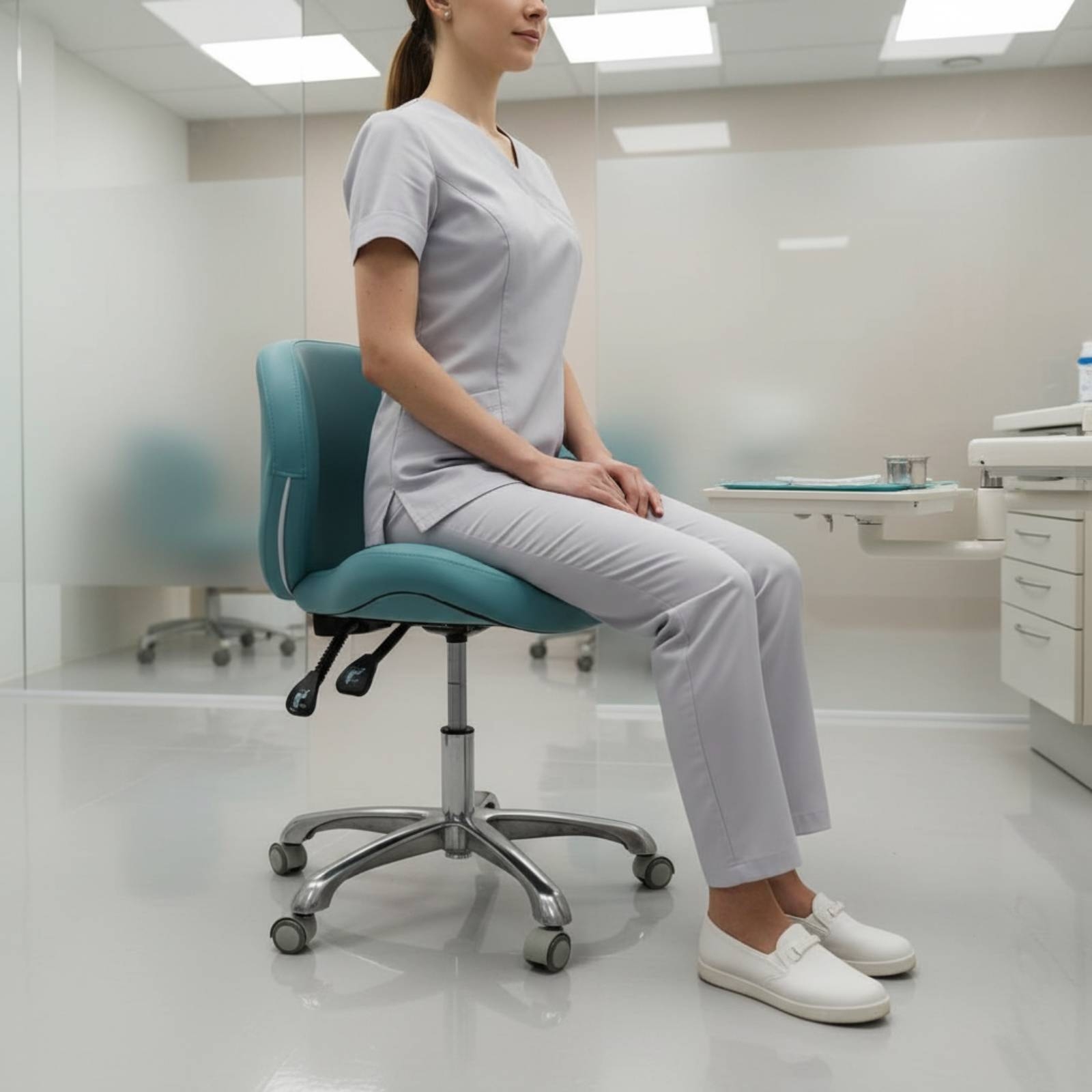เก้าอี้หมุนหุ้มเบาะ เก้าอี้สำน - Office Chair บทวิจารณ์และราคา
