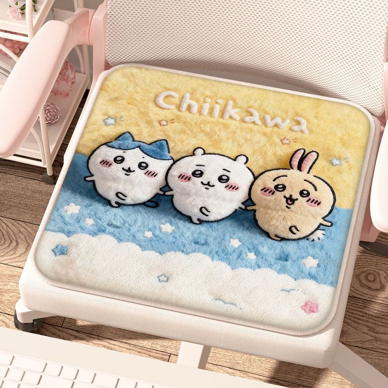 เบาะรองนั่งลายการ์ตูนชิอิคาวะ  - Office Chair Cushion บทวิจารณ์และราคา
