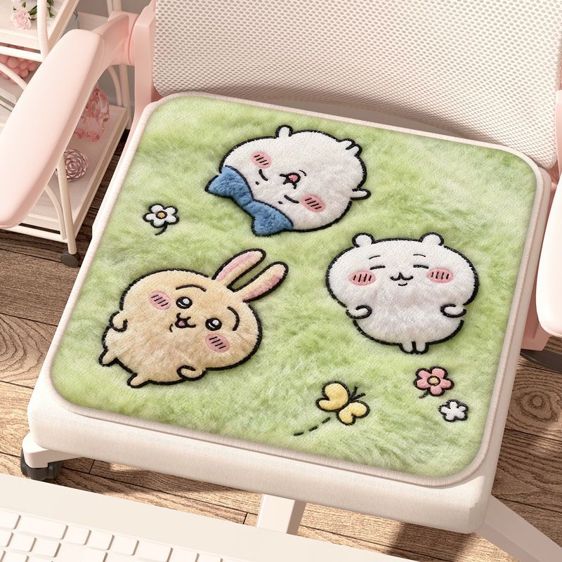 เบาะรองนั่งลายการ์ตูนชิอิคาวะ  - Office Chair Cushion บทวิจารณ์และราคา