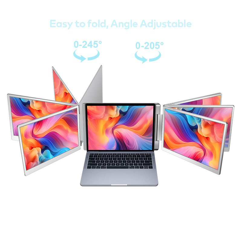 จอภาพพกพาแบบสองจอ LCD ขนาด 14  - Monitor Stand บทวิจารณ์และราคา