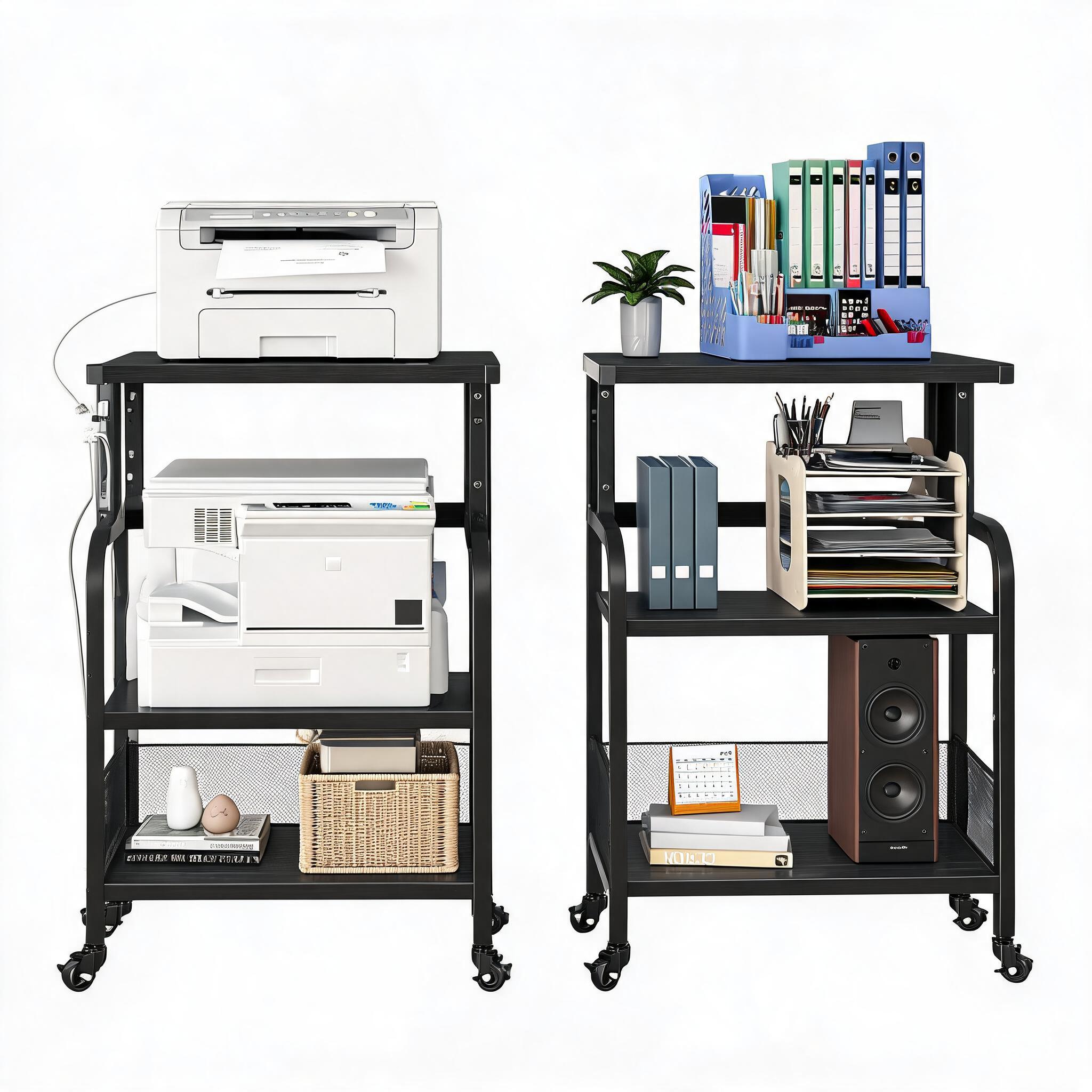 ชั้นวางเครื่องพิมพ์แบบเคลื่อนท - Printer Stand บทวิจารณ์และราคา