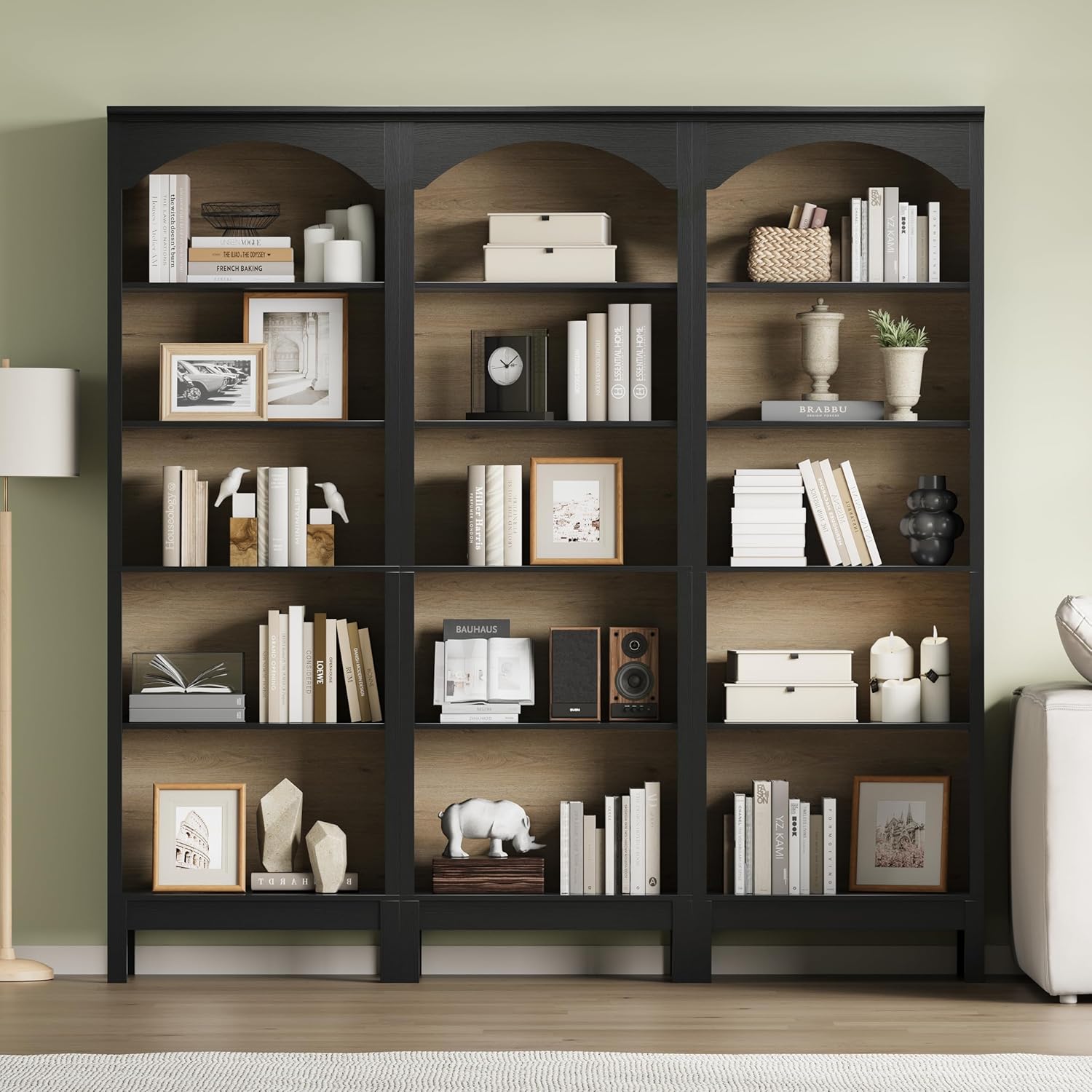 ชั้นวางหนังสือโค้ง 5 ชั้น แบบเ - Bookshelf บทวิจารณ์และราคา