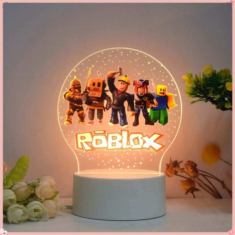 โคมไฟตั้งโต๊ะ 3D ลายตัวละคร Ro - Desk Lamp บทวิจารณ์และราคา